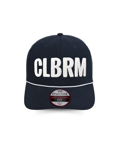 The Clubroom CLBRM Cap - Navy / White