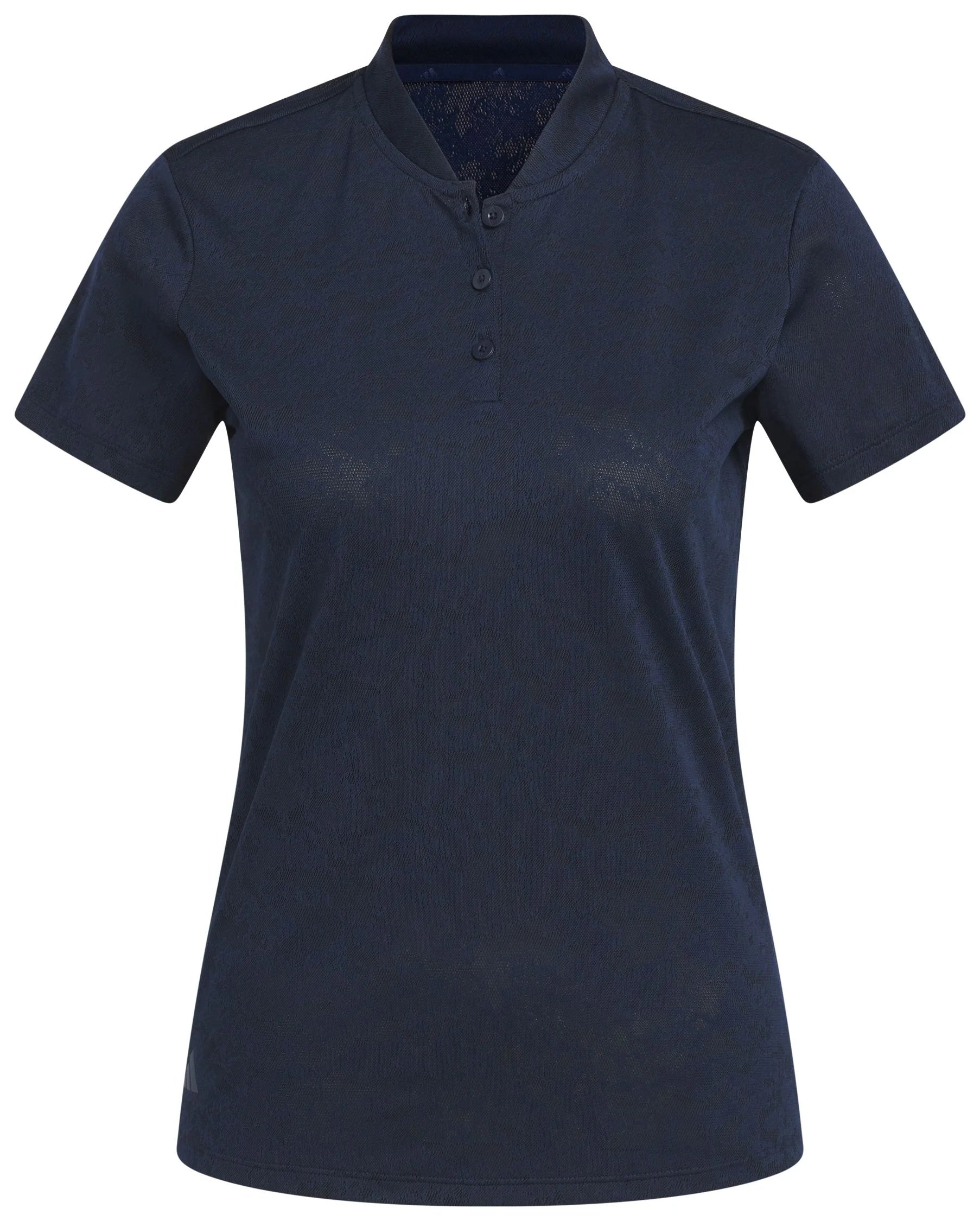 Ladie's Adidas Climacool Jacquard Mesh Short Sleeve Polo Shirt