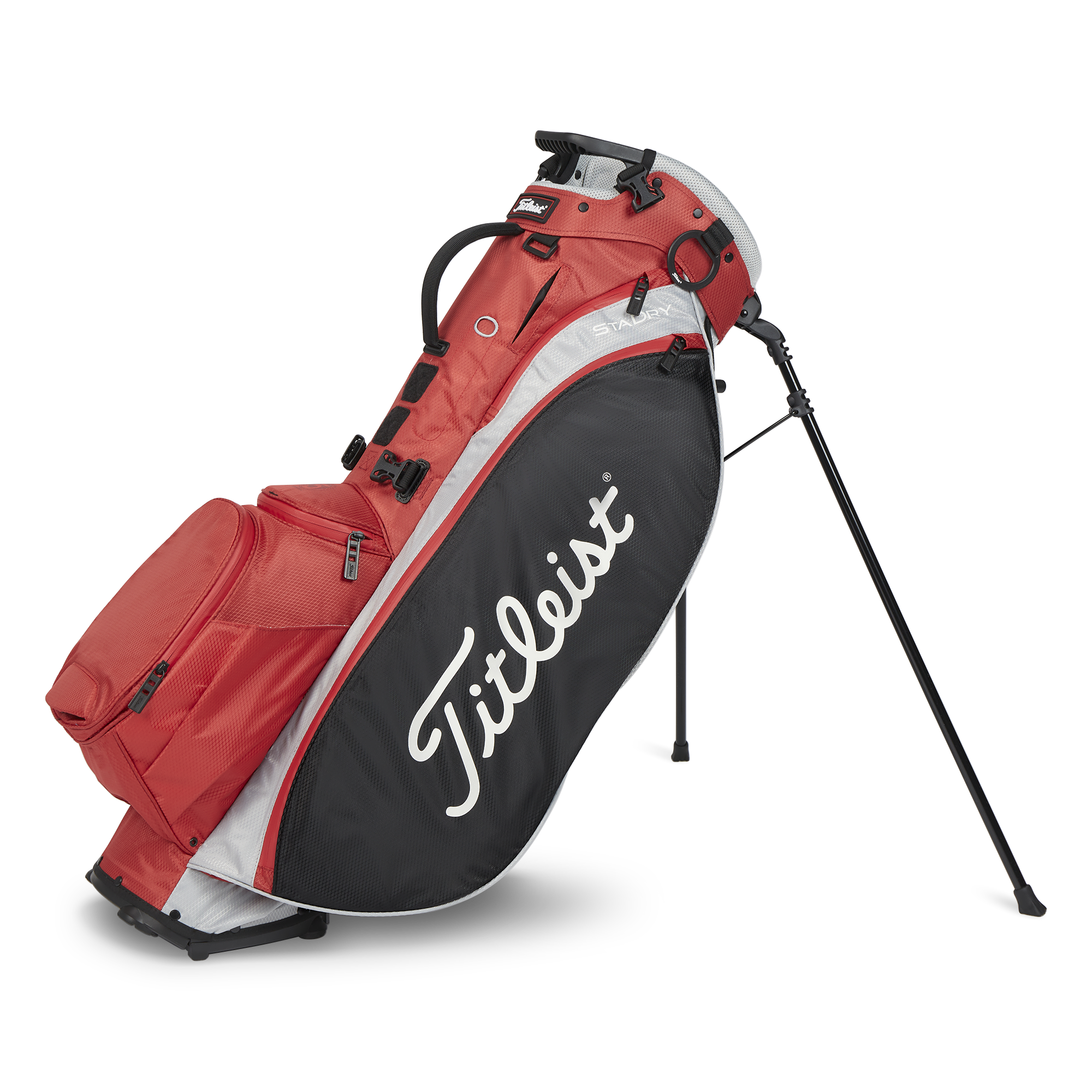 Titleist Players 5 StaDry Bag - Dark Red/Grey/Black – The Clubroom