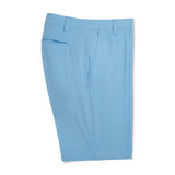 2024 FootJoy Lightweight Stripe Men's Golf Short - Heather Blue/Sky