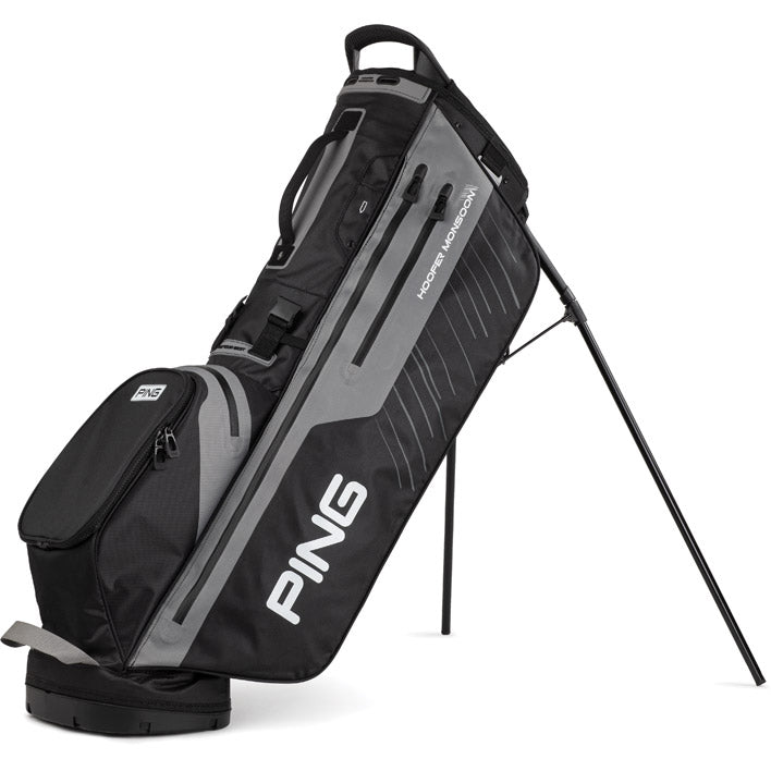 Ping Hoofer Monsoon Golf Bag Black/Iron – The Clubroom