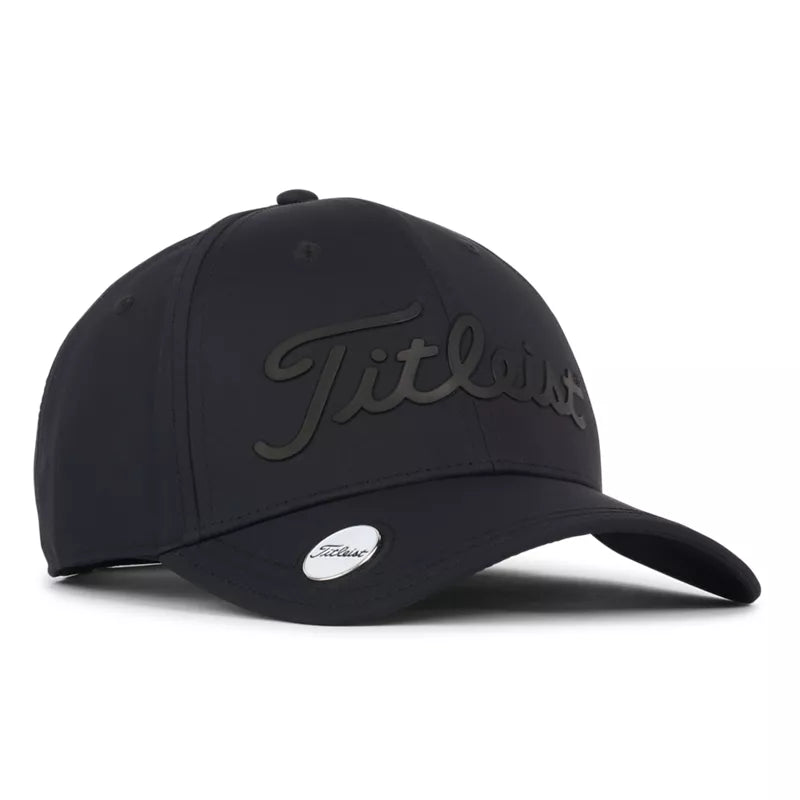 2024 Titleist Players Performance Ball Marker Cap - Black/Black