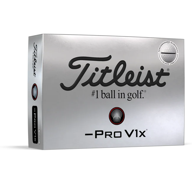 2024 Titleist Pro V1x Left Dash Performance Alignment Golf Ball – The  Clubroom