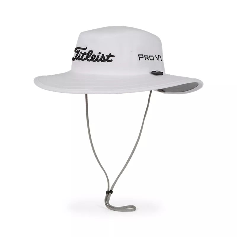 2024 Titleist Tour Aussie Hat White Black The Clubroom