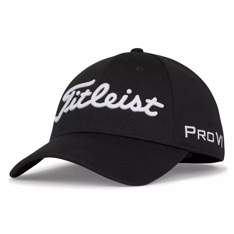 2024 Titleist Tour Elite Cap - Black / White