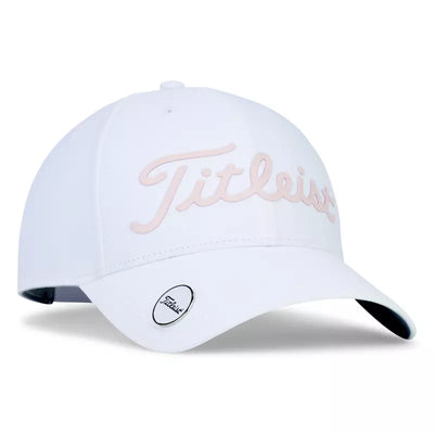 2024 Titleist Women's Players Performance Ball Marker - White / Rose
