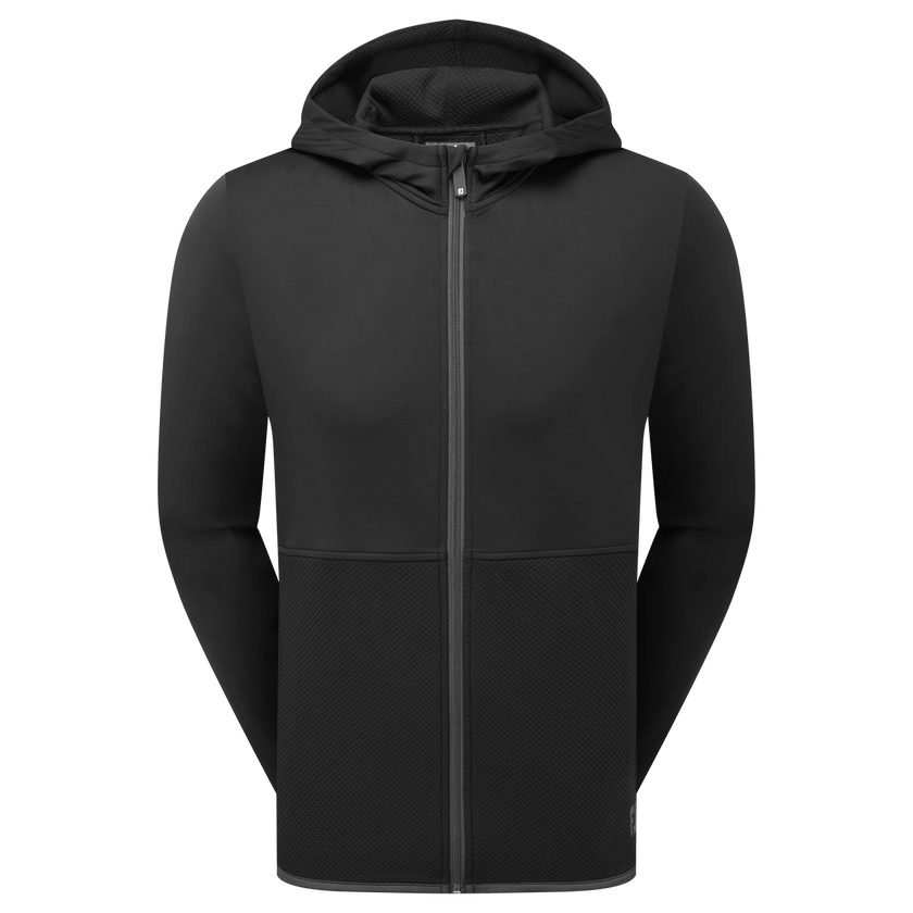 2025 FootJoy ThermoSeries Full-Zip Hoodie - Black