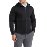 2025 FootJoy ThermoSeries Full-Zip Hoodie - Black