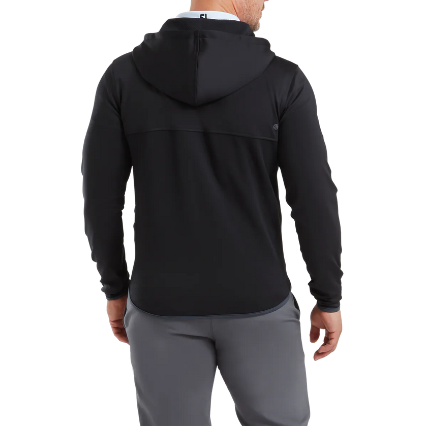 2025 FootJoy ThermoSeries Full-Zip Hoodie - Black
