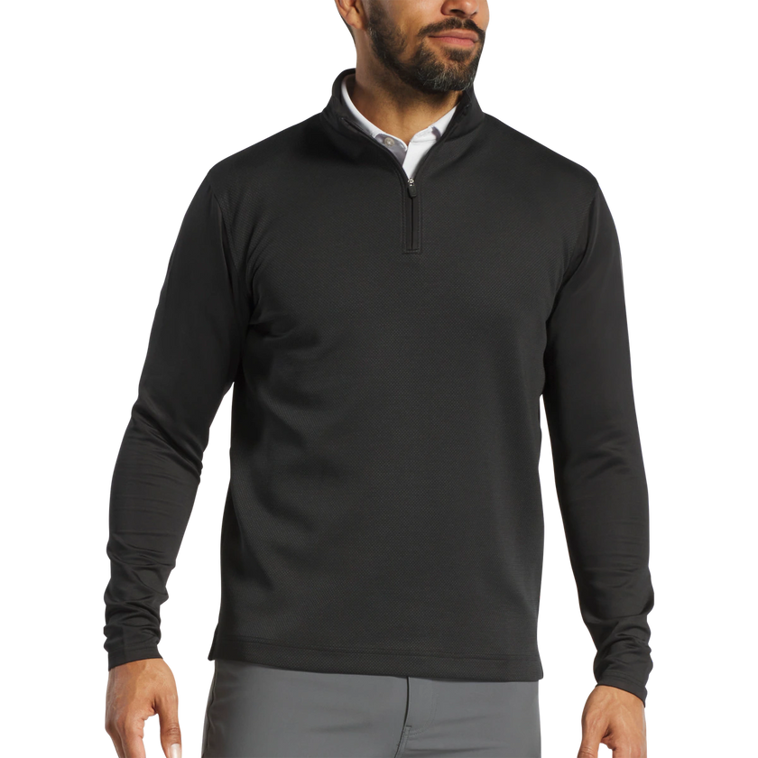 2025 FootJoy Tonal Block Pullover - Black
