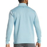 2025 FootJoy Tonal Block Pullover - Lake Blue
