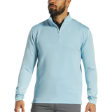 2025 FootJoy Tonal Block Pullover - Lake Blue