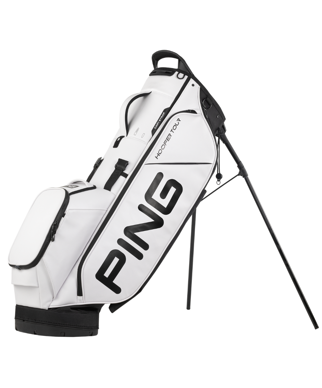 2025 Ping Hoofer Tour Stand Bag White/Black – The Clubroom