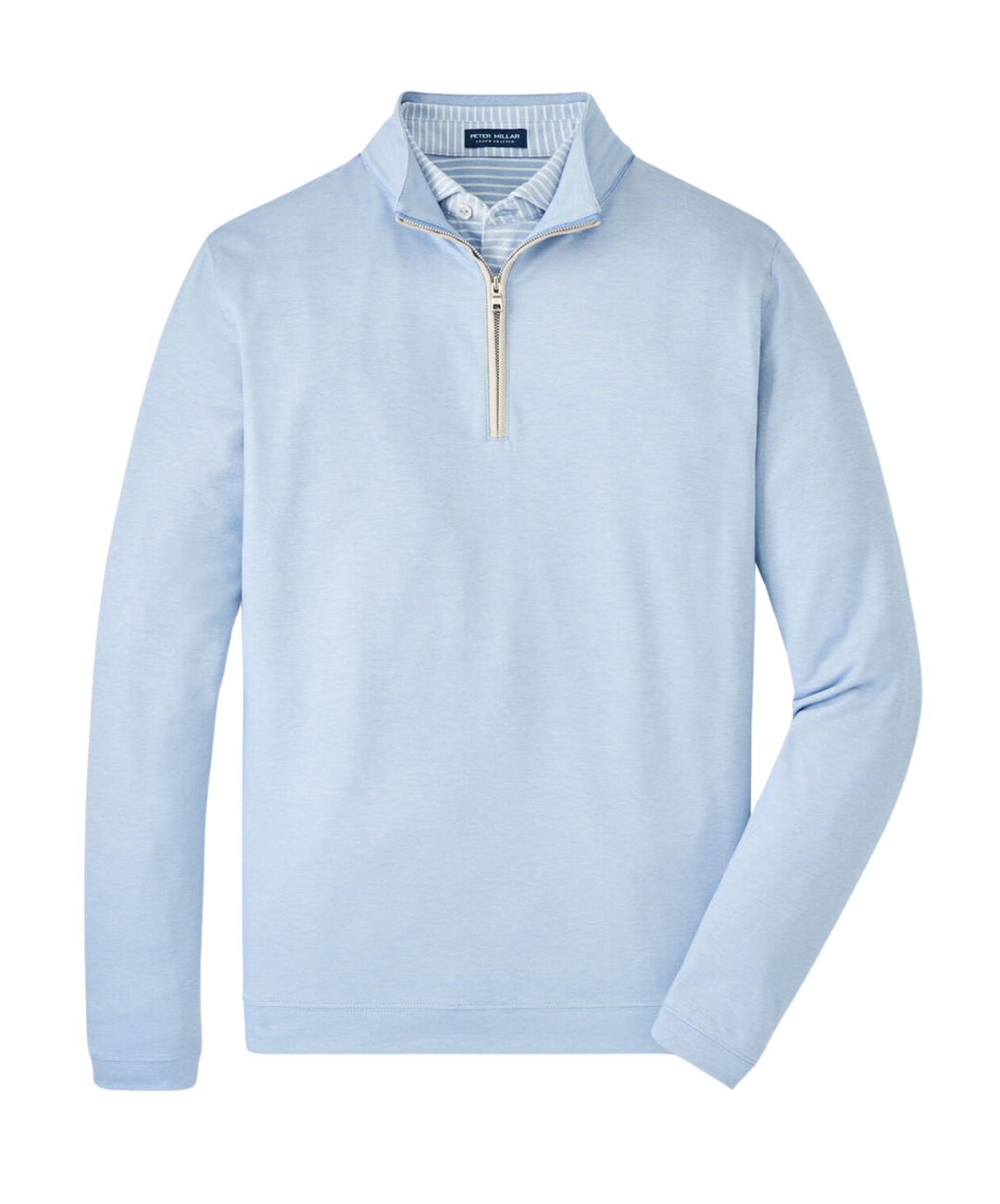 2025 Peter Millar Men's Albatross Cotton Blend Pique Quarter Zip