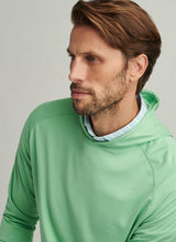 2025 Peter Millar Men's Pine Performance Hoodie - Green
