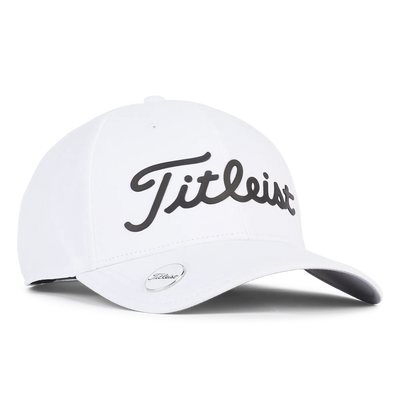 2025 Titleist Players Performance Ball Marker Cap - White / Black