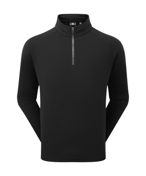 FootJoy Men's FJ Wordmark Chill-Out Pullover - Black