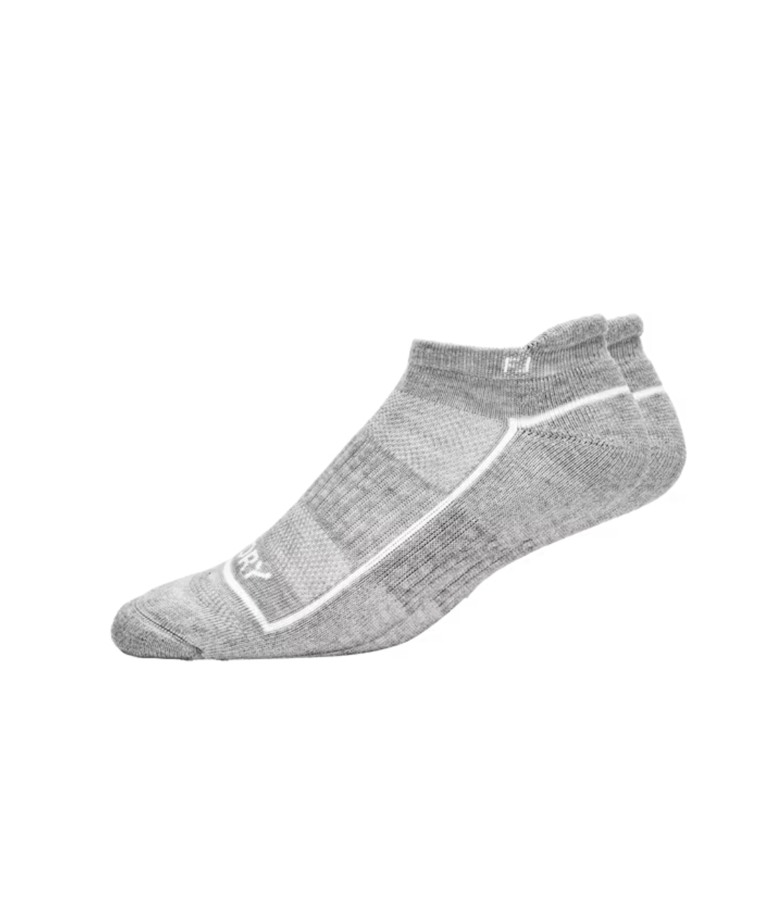 2024 FootJoy ProDry Roll Tab Women's Socks Light Grey The Clubroom