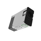 CaddyTalk Cube Laser Rangefinder Silver - With Black Case