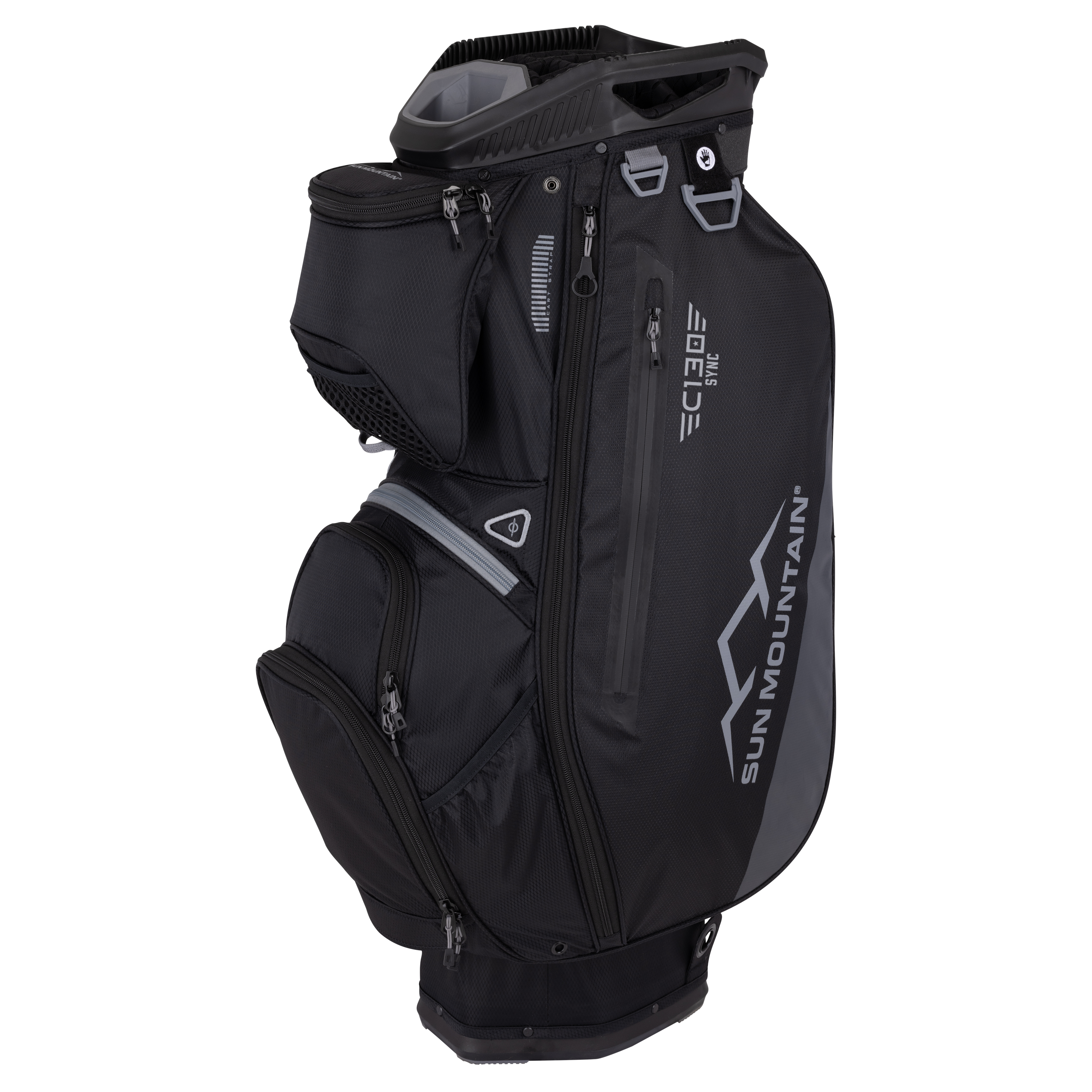 2025 Sun Mountain C130 Sync Cart Bag - Black – The Clubroom
