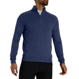 2025 FootJoy Drop Needle Pullover - Navy