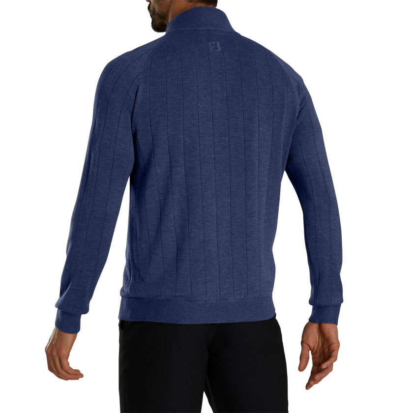 2025 FootJoy Drop Needle Pullover - Navy