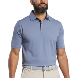 2025 FootJoy Men's Pique Polo with Trim - Flint/Black