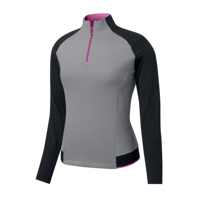 2025 FootJoy Women's 1/4 Zip Midlayer - Black