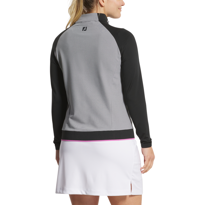 2025 FootJoy Women's 1/4 Zip Midlayer - Black