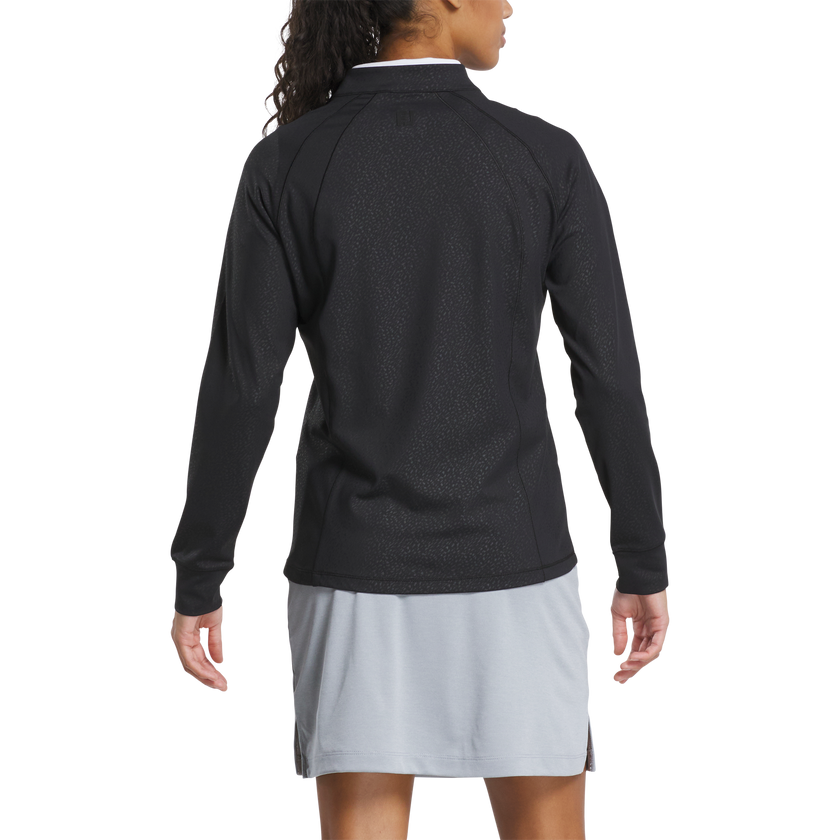 2025 FootJoy Women's Embossed 1/4 Zip Pullover