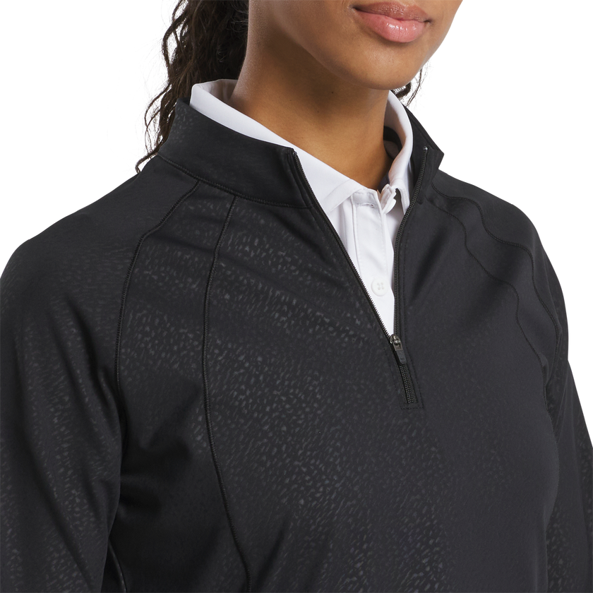 2025 FootJoy Women's Embossed 1/4 Zip Pullover