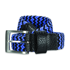 FootJoy Braided Belt - Black/Vivid Violet