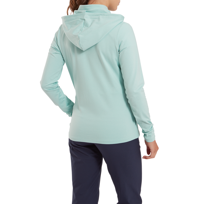 2024 FootJoy Women's Thermoseries Hoodie - Canal Blue
