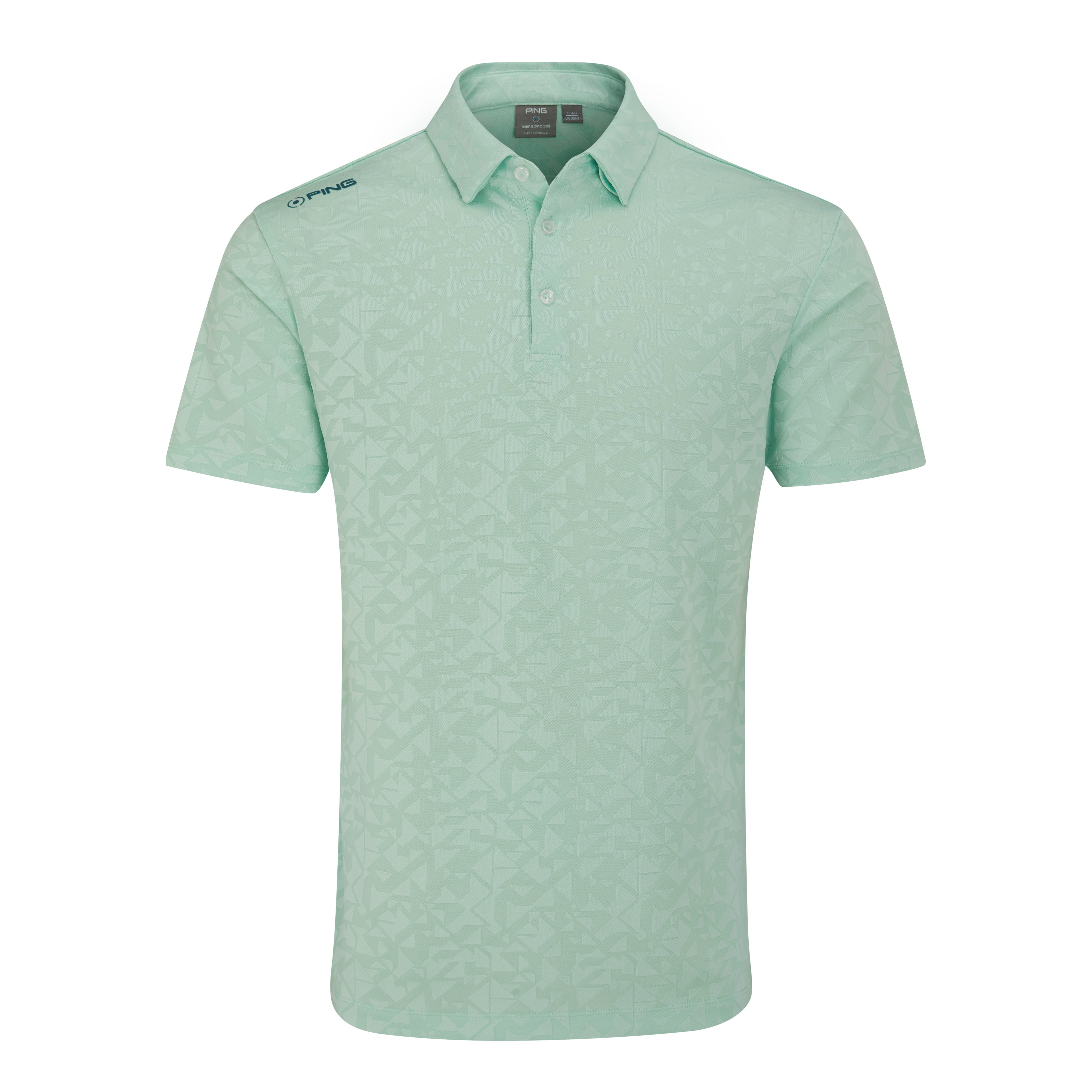 2025 Ping Men's Geo-Camo Polo - Misty Green – The Clubroom