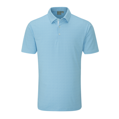 Ping Men's Julian Polo - Crystal Blue Multi
