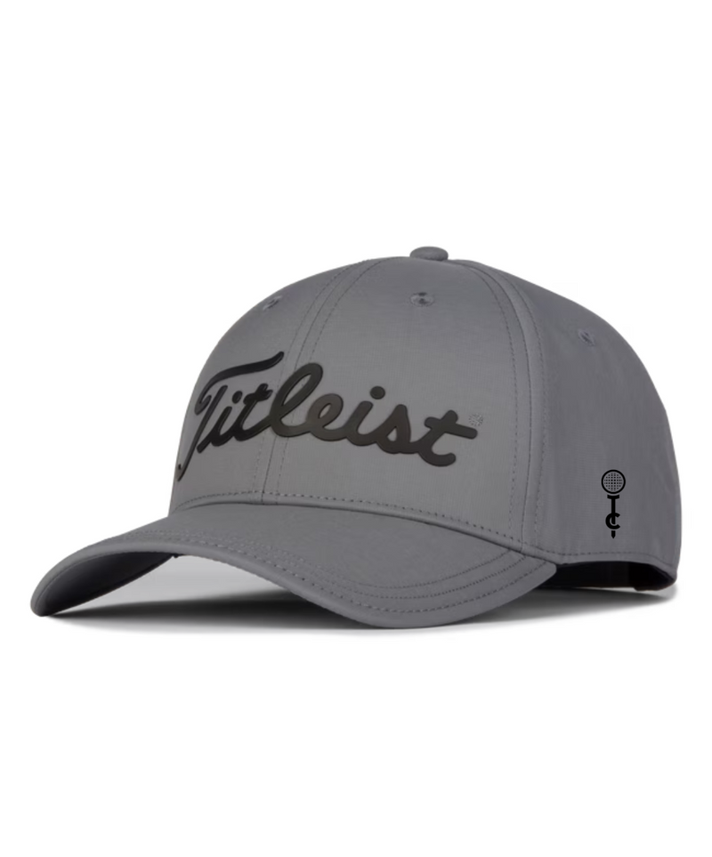 2023 The Clubroom x Titleist Players Performance Ball Marker Cap - Charcoal / Black
