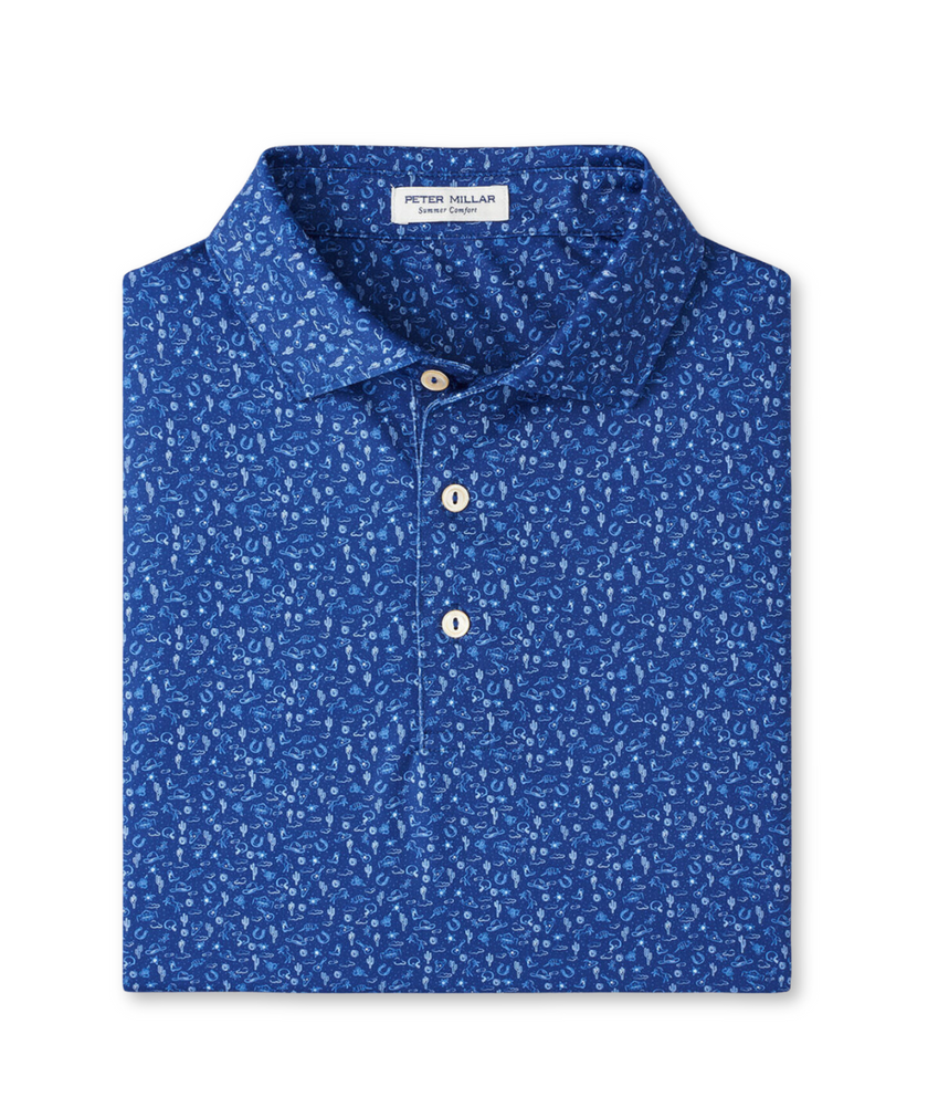 Peter Millar Men's Outlaw Performance Jersey Polo