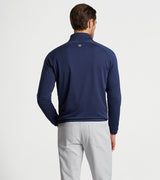 2025 Peter Millar Men's Beaumont Performance 1/4 Zip Pullover - Navy