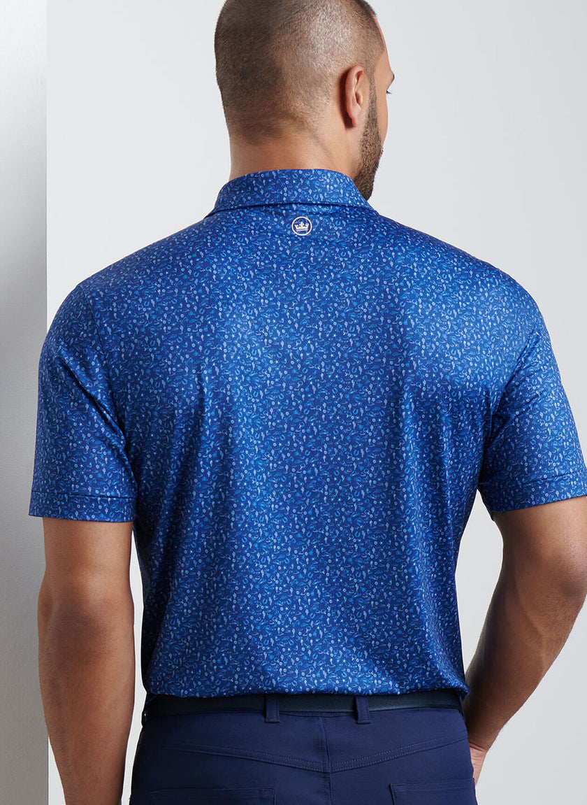 Peter Millar Men's Outlaw Performance Jersey Polo