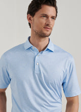 Peter Millar Men's Oyster Shooter Performance Jersey Polo