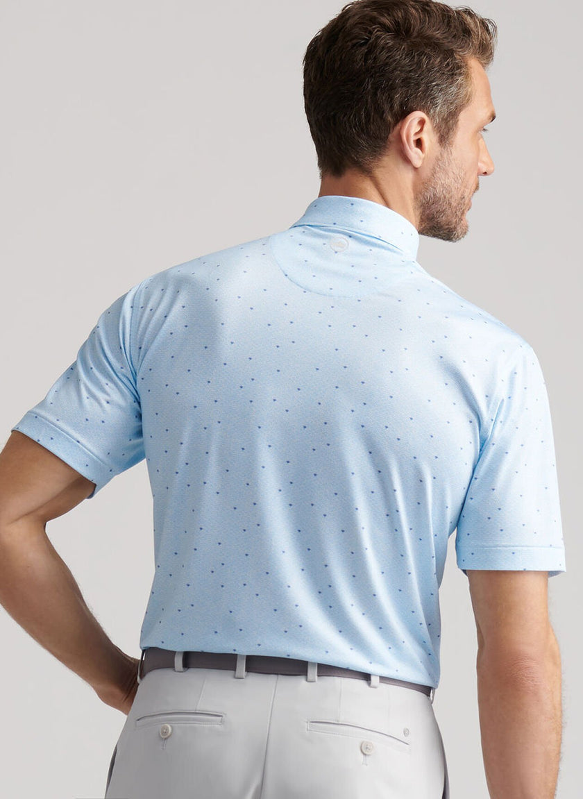 Peter Millar Men's Tequila Sunrise Performance Jersey Polo