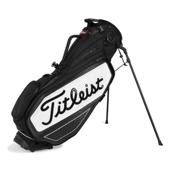 Titleist Premium Stand Bag 2022 Black White The Clubroom
