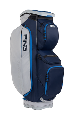 Ping Traverse Cart Bag - Navy/Lunar/MaliBlue