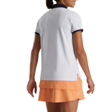 2023 FJ Womens Short sleeve Houndstooth Trim Shirt