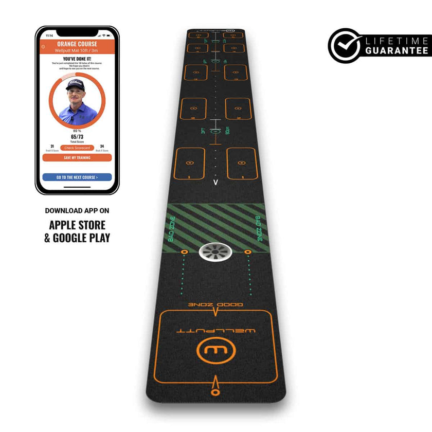Wellputt First Golf Putting Mat 10ft