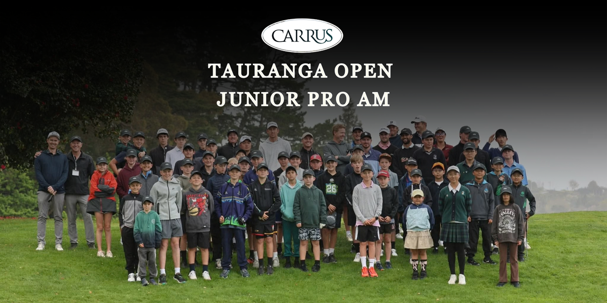 Carrus Tauranga Open Junior Pro Am Presented by The Clubroom