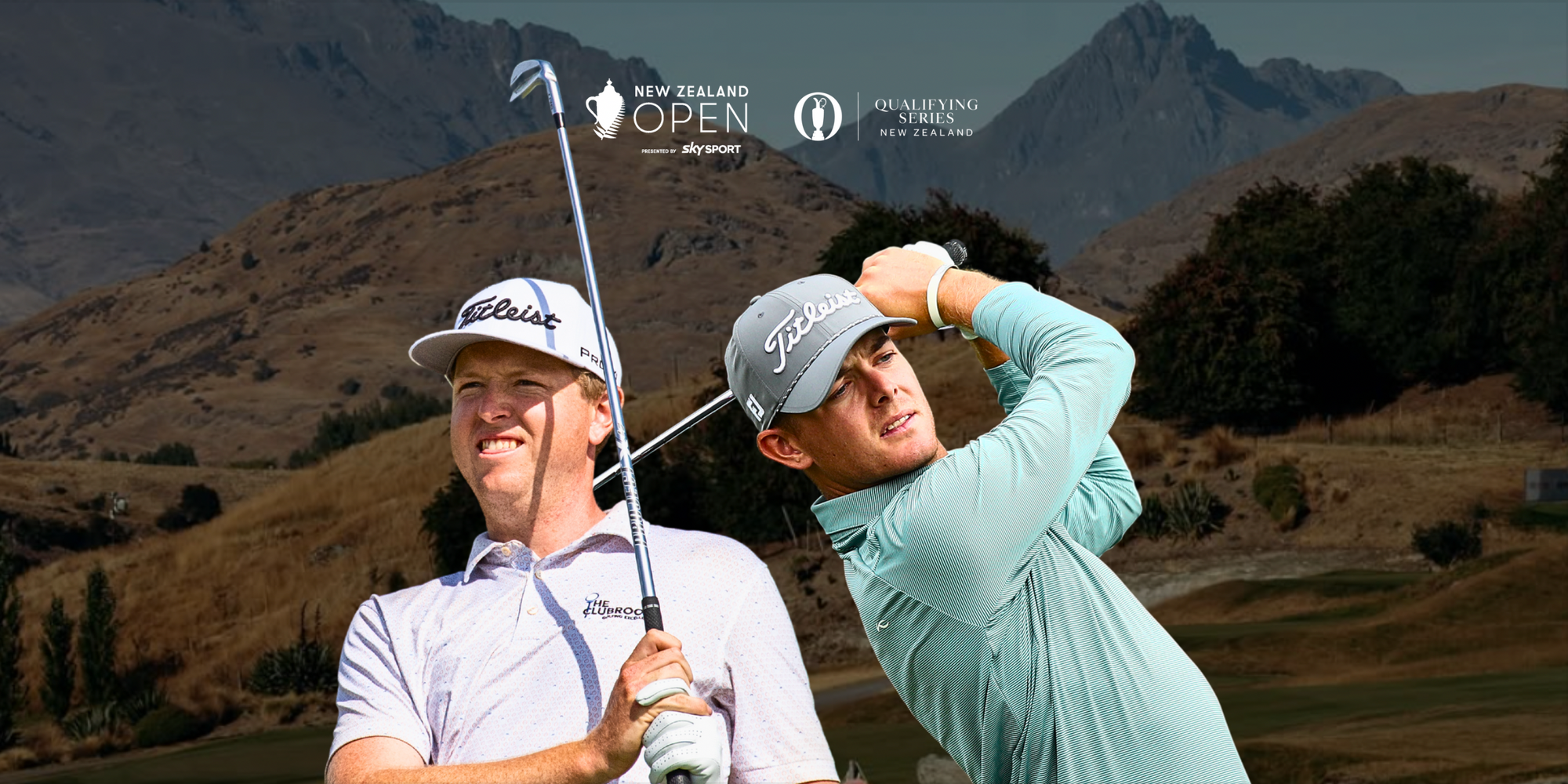 Clubroom Ambassadors Jake Meenhorst & Tyler Wood Tee Off at the New Zealand Open