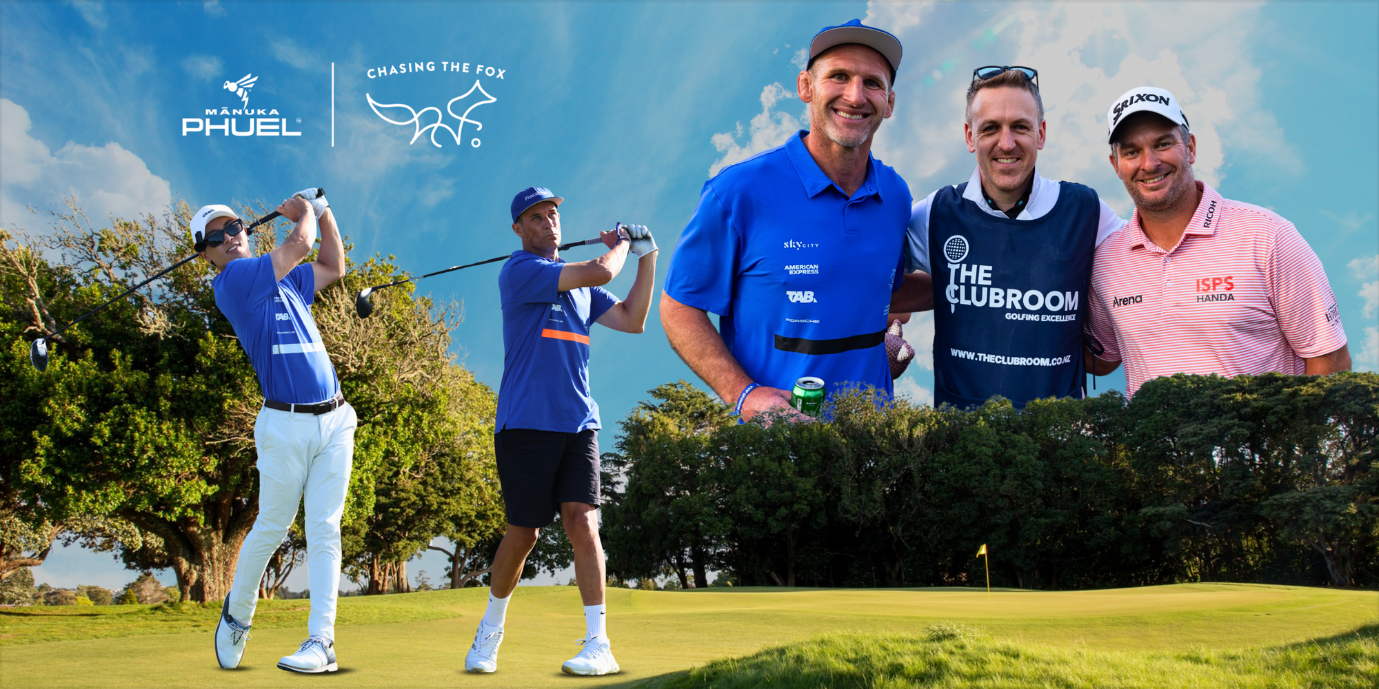 The Clubroom Returns as Official Caddie Partner for Manuka Phuel Chasing the Fox 2025