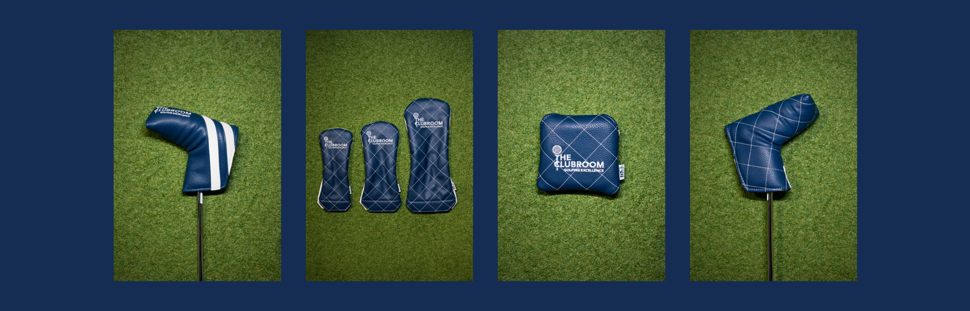 The Clubroom Leather Headcovers + Accessories