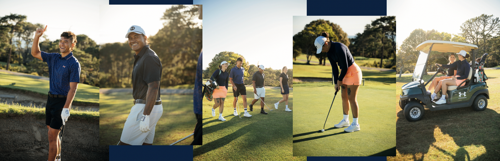 UNDER ARMOUR GOLF APPAREL